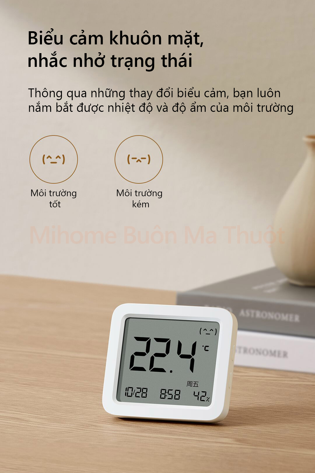 Nhiệt ẩm kế điện tử Xiaomi Mijia Gen 3 MJWSD05MMC