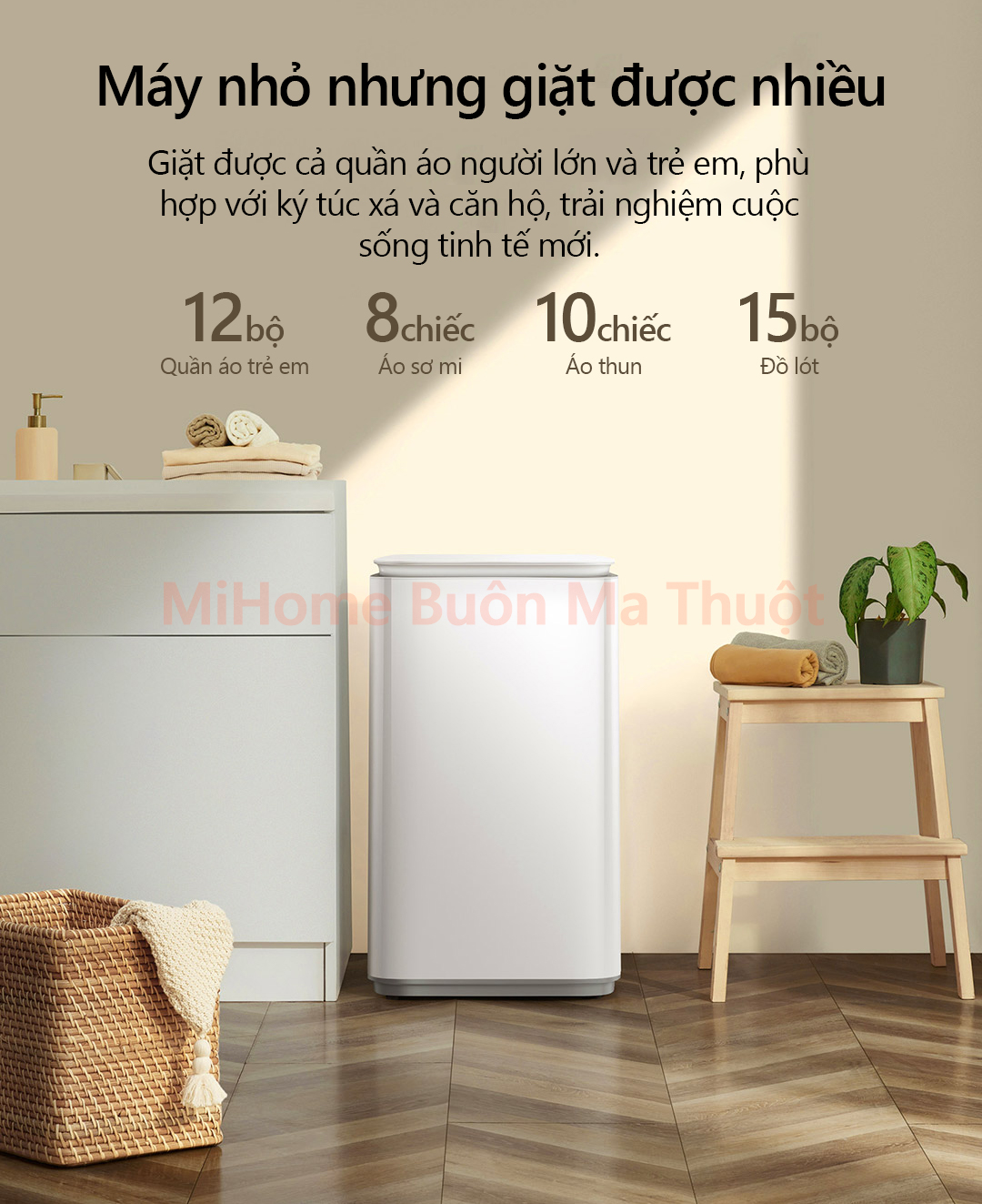 Máy giặt mini Xiaomi Mijia Pro 3kg