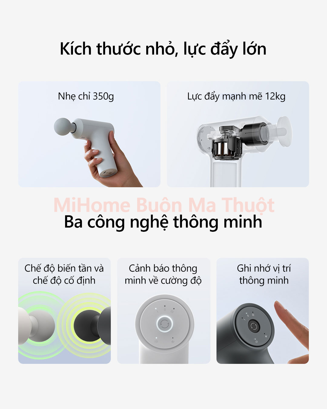 Súng massage mini Xiaomi Mijia 2C