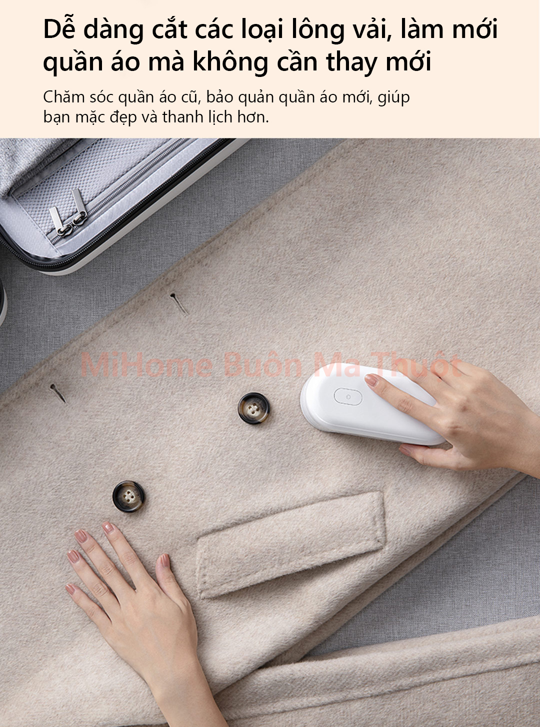 Máy cắt lông xù quần áo Xiaomi Mijia