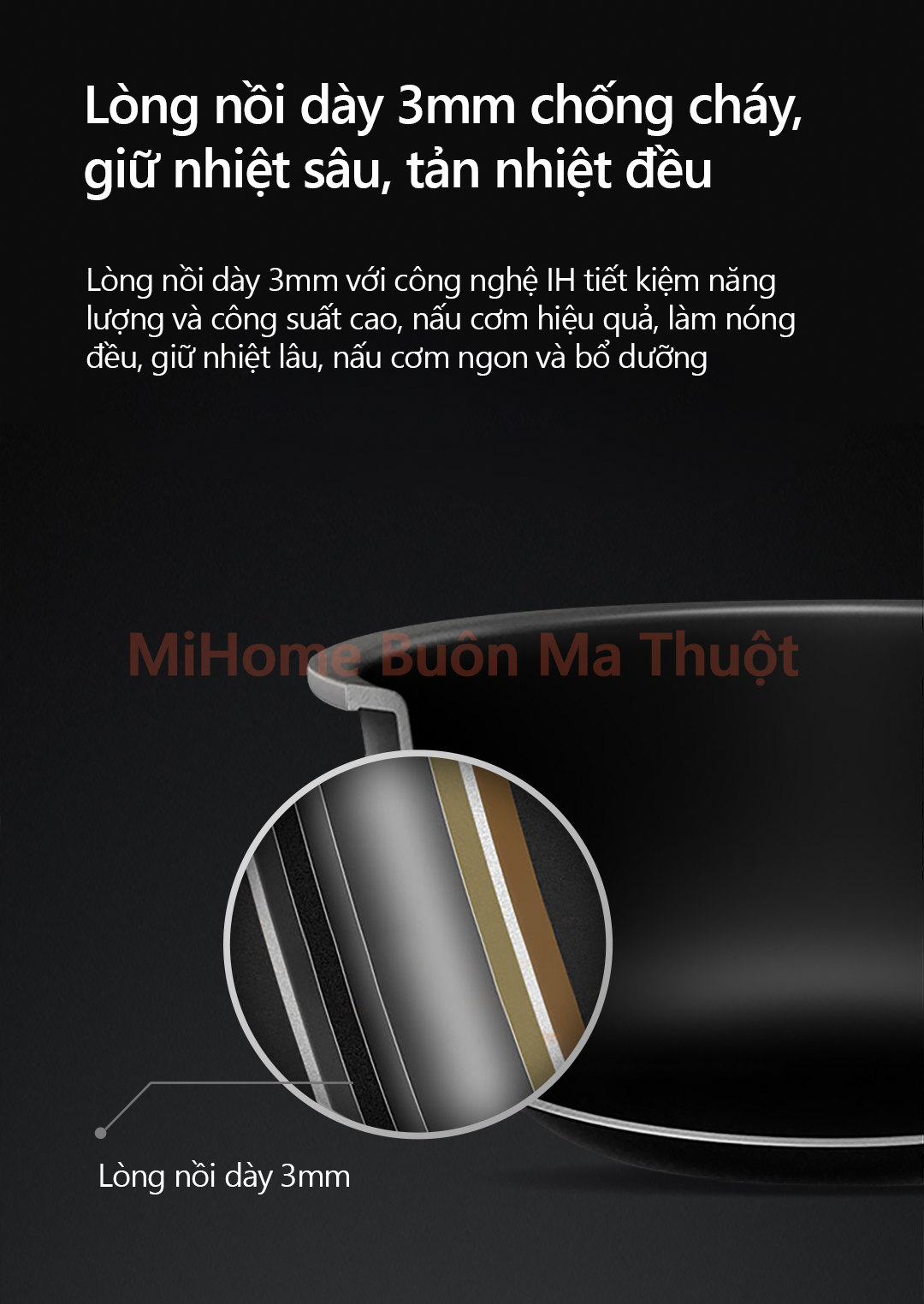 Nồi cơm điện cao tần Xiaomi IH Gen 3