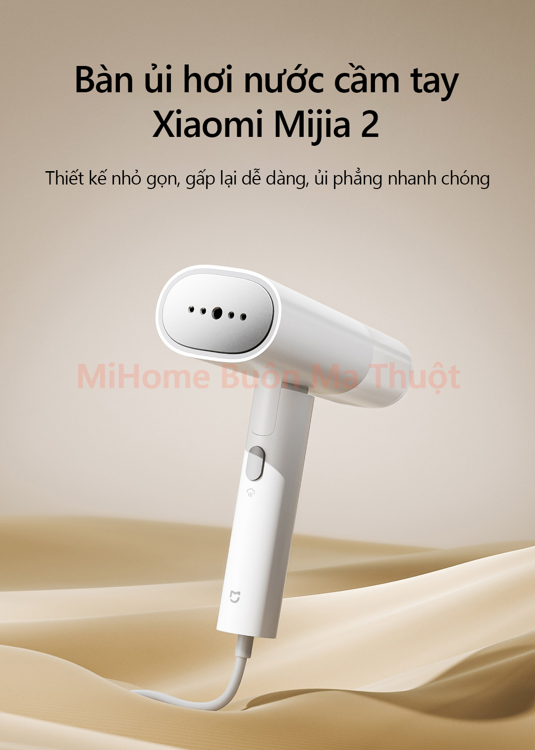 Bàn ủi hơi nước cầm tay Xiaomi Mijia Gen 2