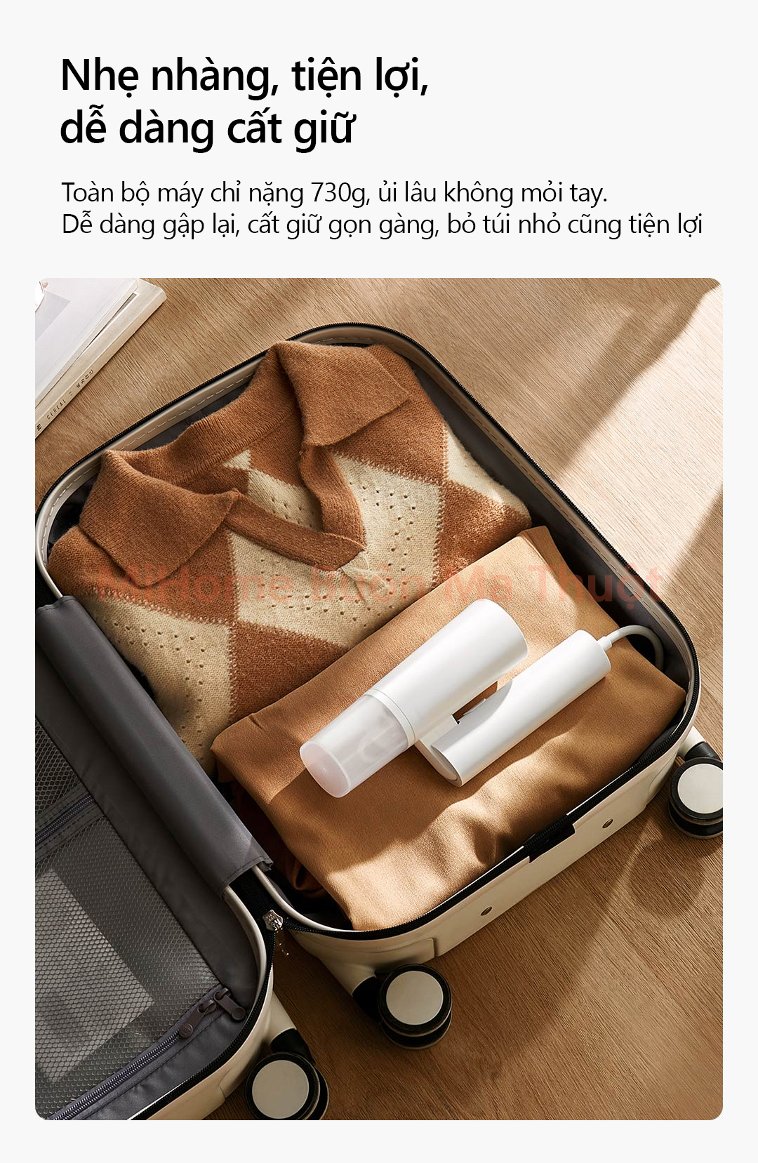 Bàn ủi hơi nước cầm tay Xiaomi Mijia Gen 2