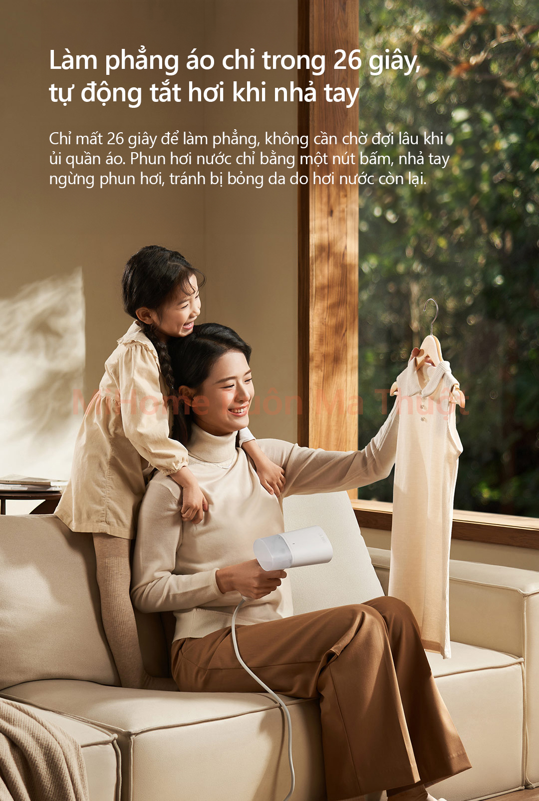 Bàn ủi hơi nước cầm tay Xiaomi Mijia Gen 2