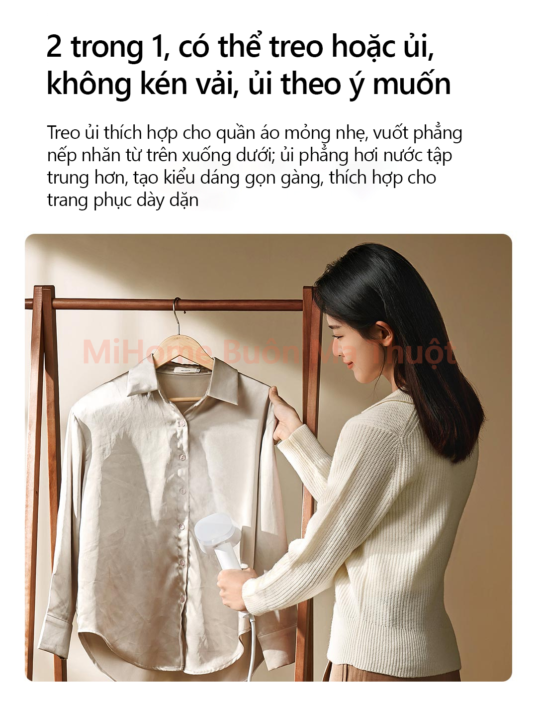 Bàn ủi hơi nước cầm tay Xiaomi Mijia Gen 2