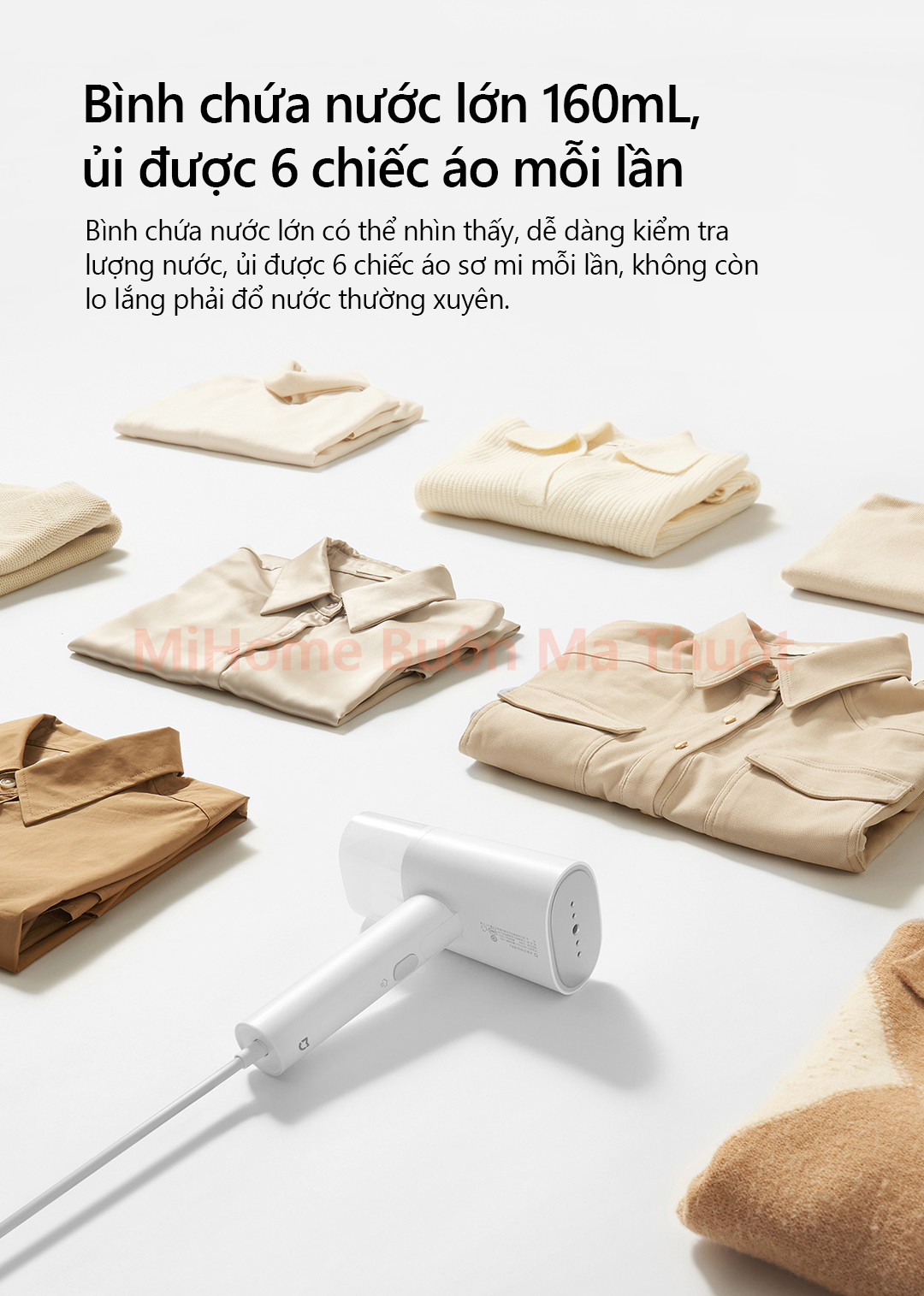 Bàn ủi hơi nước cầm tay Xiaomi Mijia Gen 2
