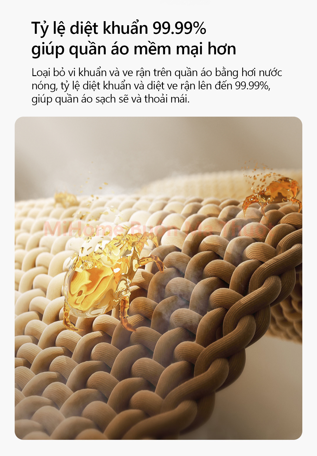 Bàn ủi hơi nước cầm tay Xiaomi Mijia Gen 2