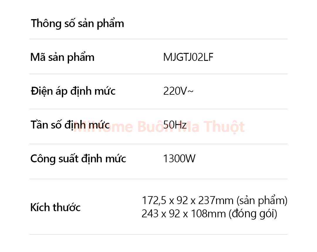 Bàn ủi hơi nước cầm tay Xiaomi Mijia Gen 2
