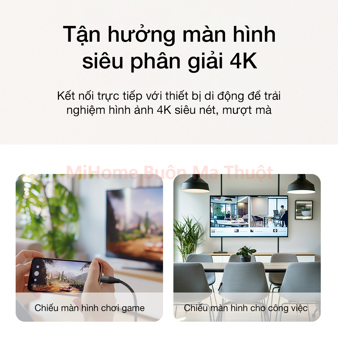Cáp USB-C to USB-C Xiaomi 6A 100W