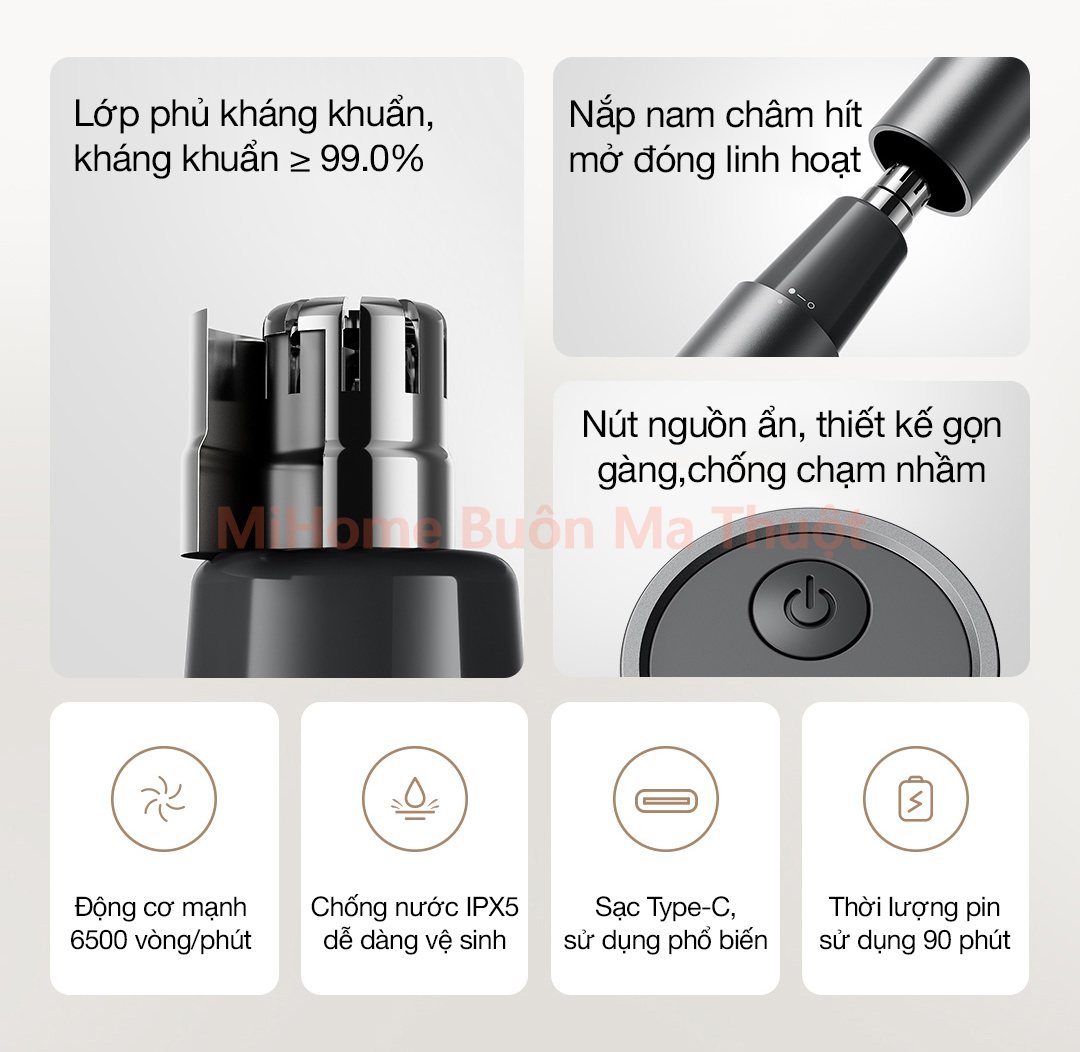 Máy cắt lông mũi Xiaomi Mijia