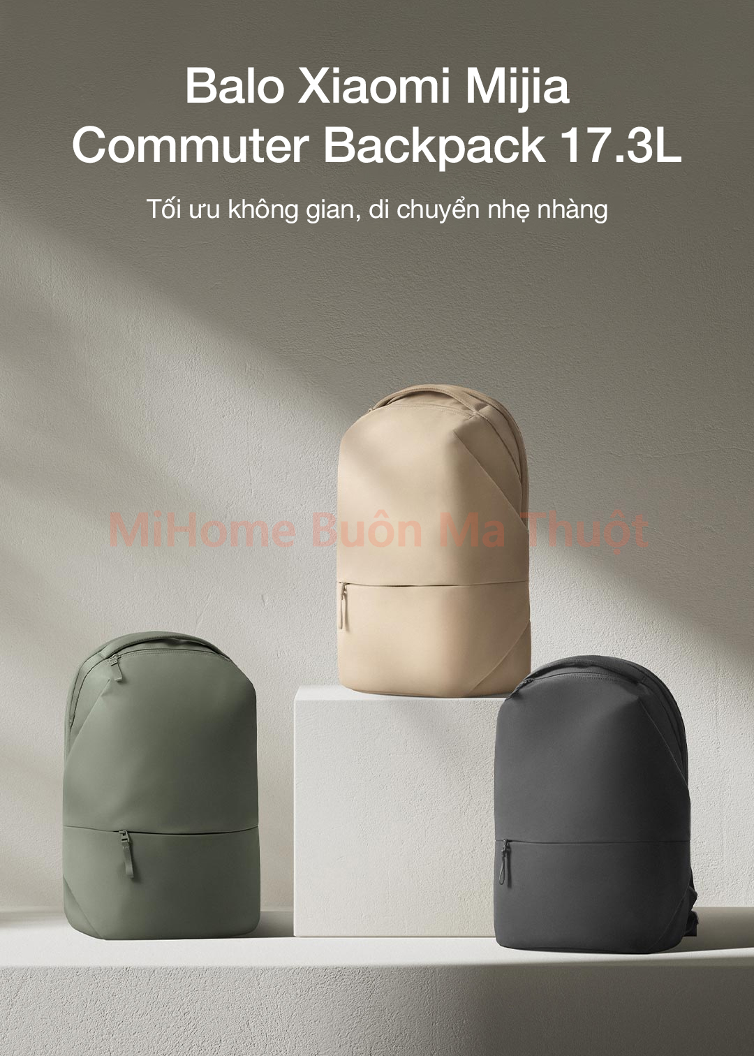 Balo Xiaomi Mijia Commuter Backpack 17.3L
