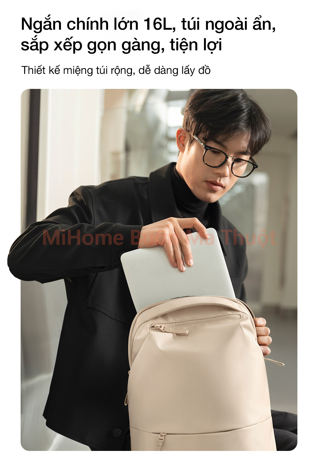 Balo Xiaomi Mijia Commuter Backpack 17.3L