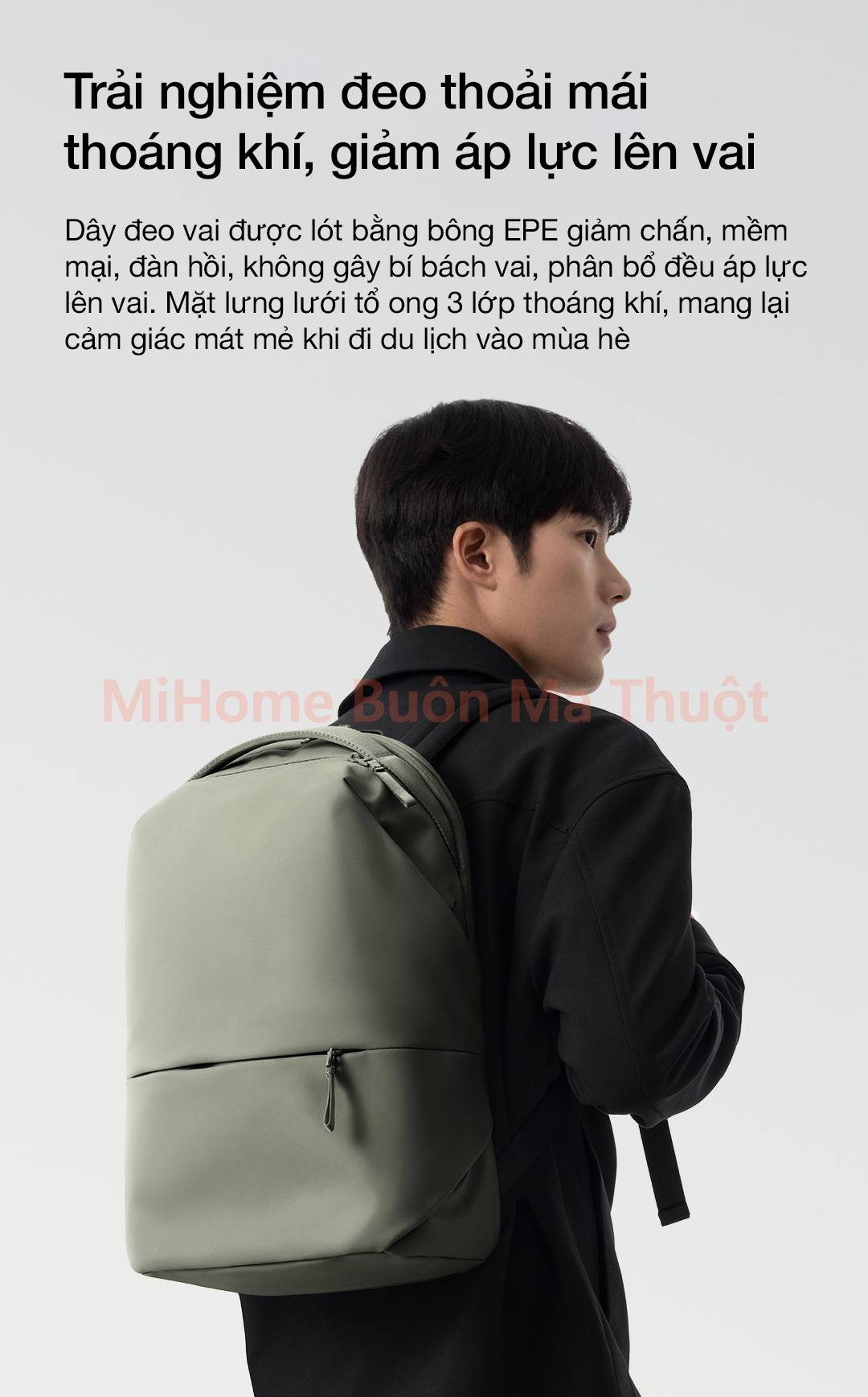 Balo Xiaomi Mijia Commuter Backpack 17.3L