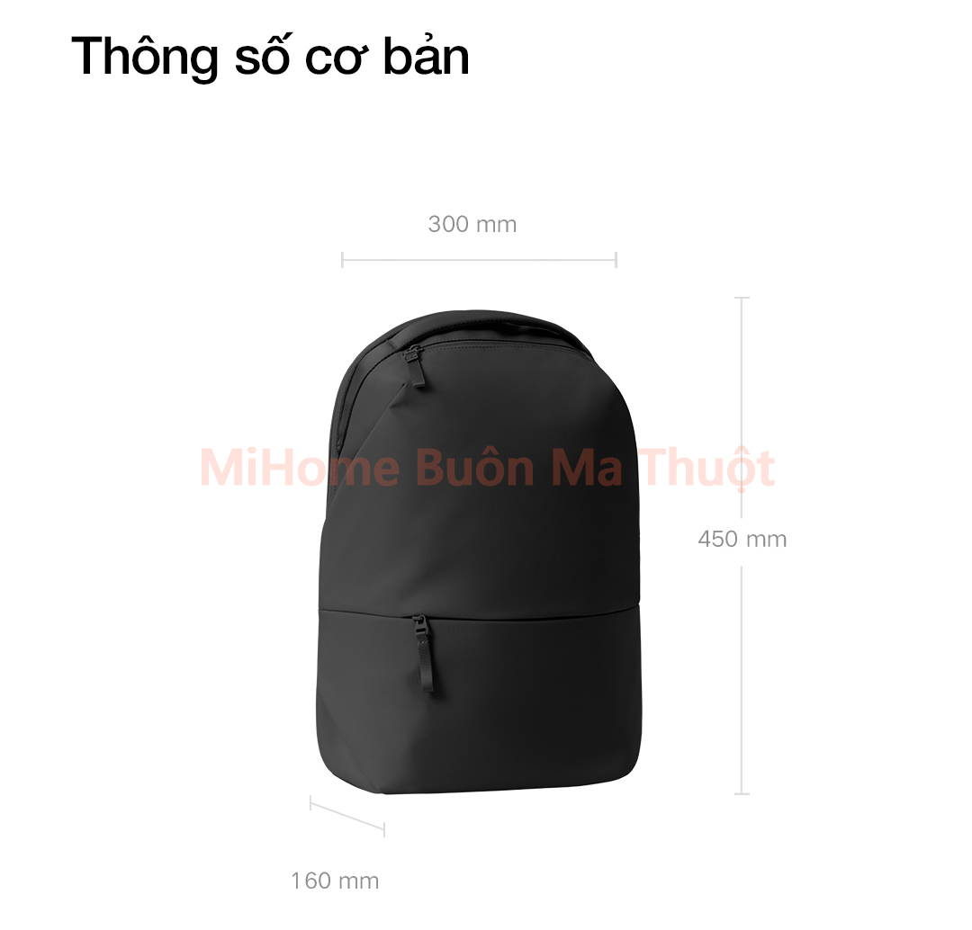 Balo Xiaomi Mijia Commuter Backpack 17.3L