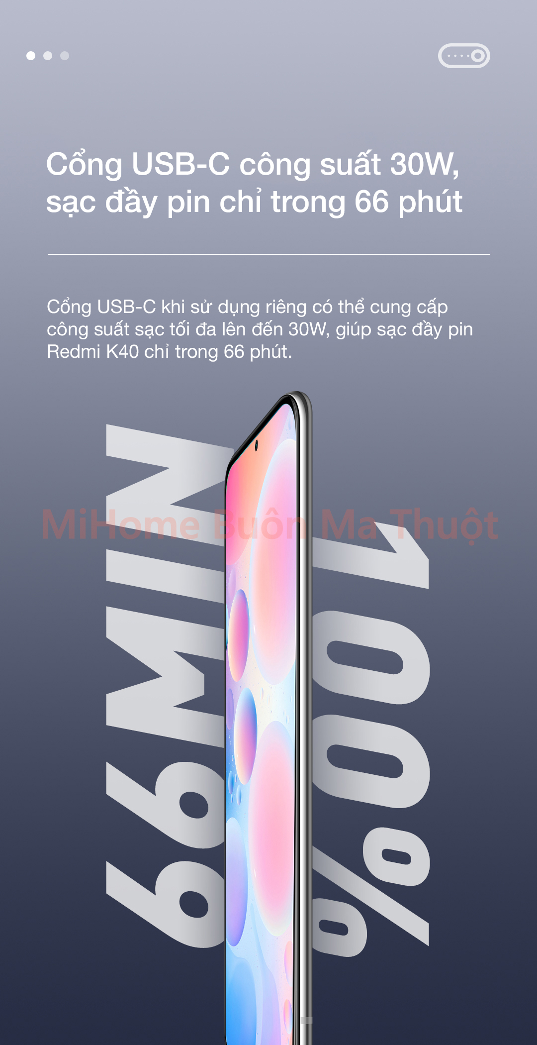 Pin sạc dự phòng ZMI Cuktech 10000mah 30W QB818