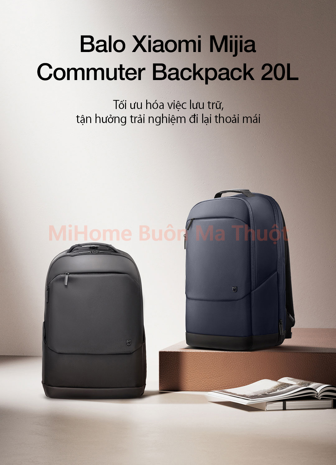 Balo Xiaomi Mijia Commuter Backpack 20L