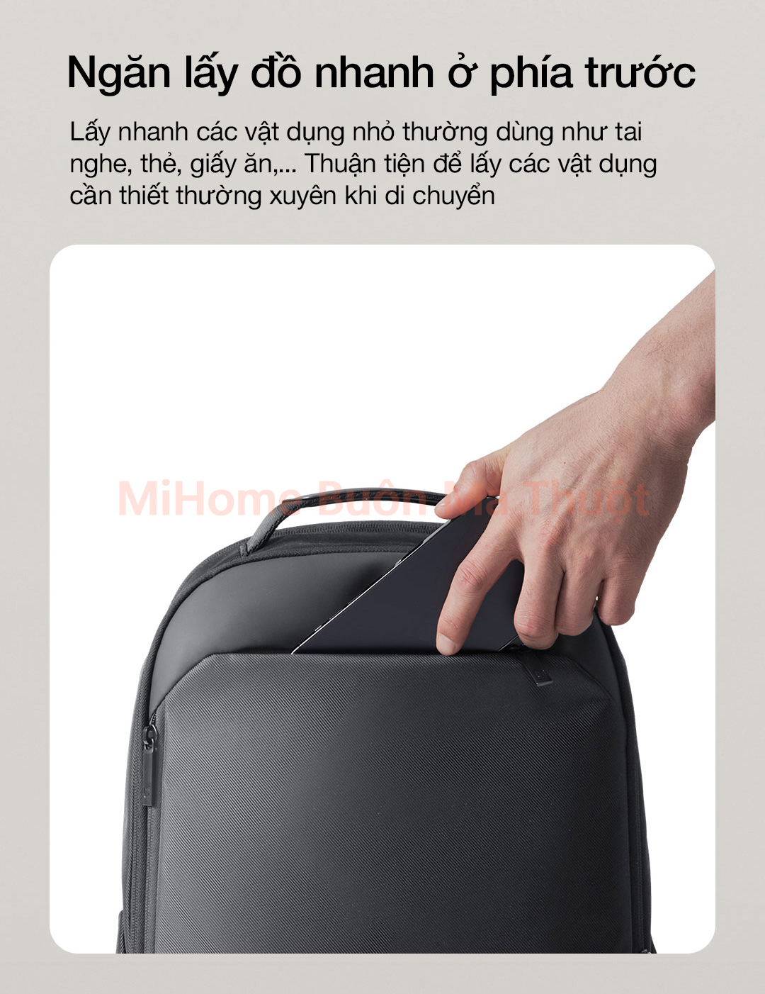 Balo Xiaomi Mijia Commuter Backpack 20L
