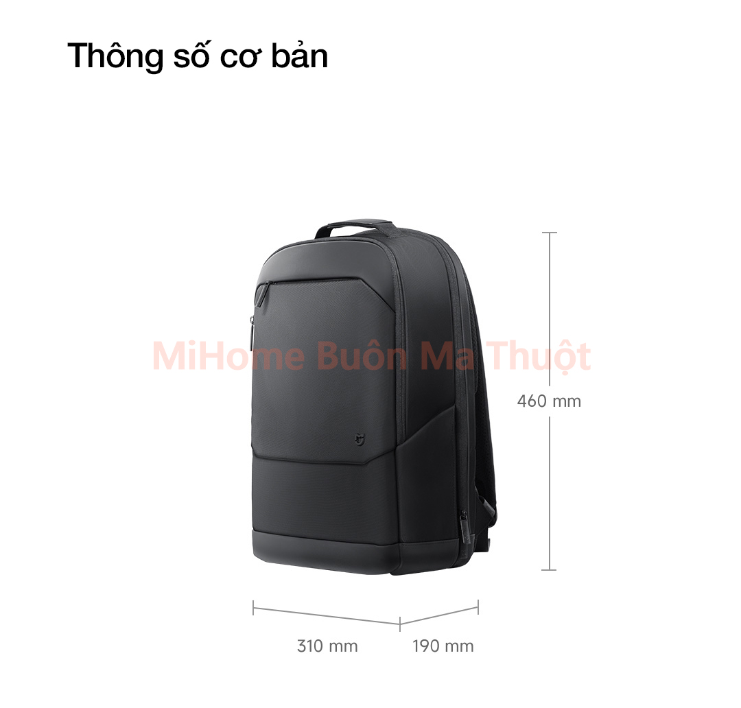 Balo Xiaomi Mijia Commuter Backpack 20L