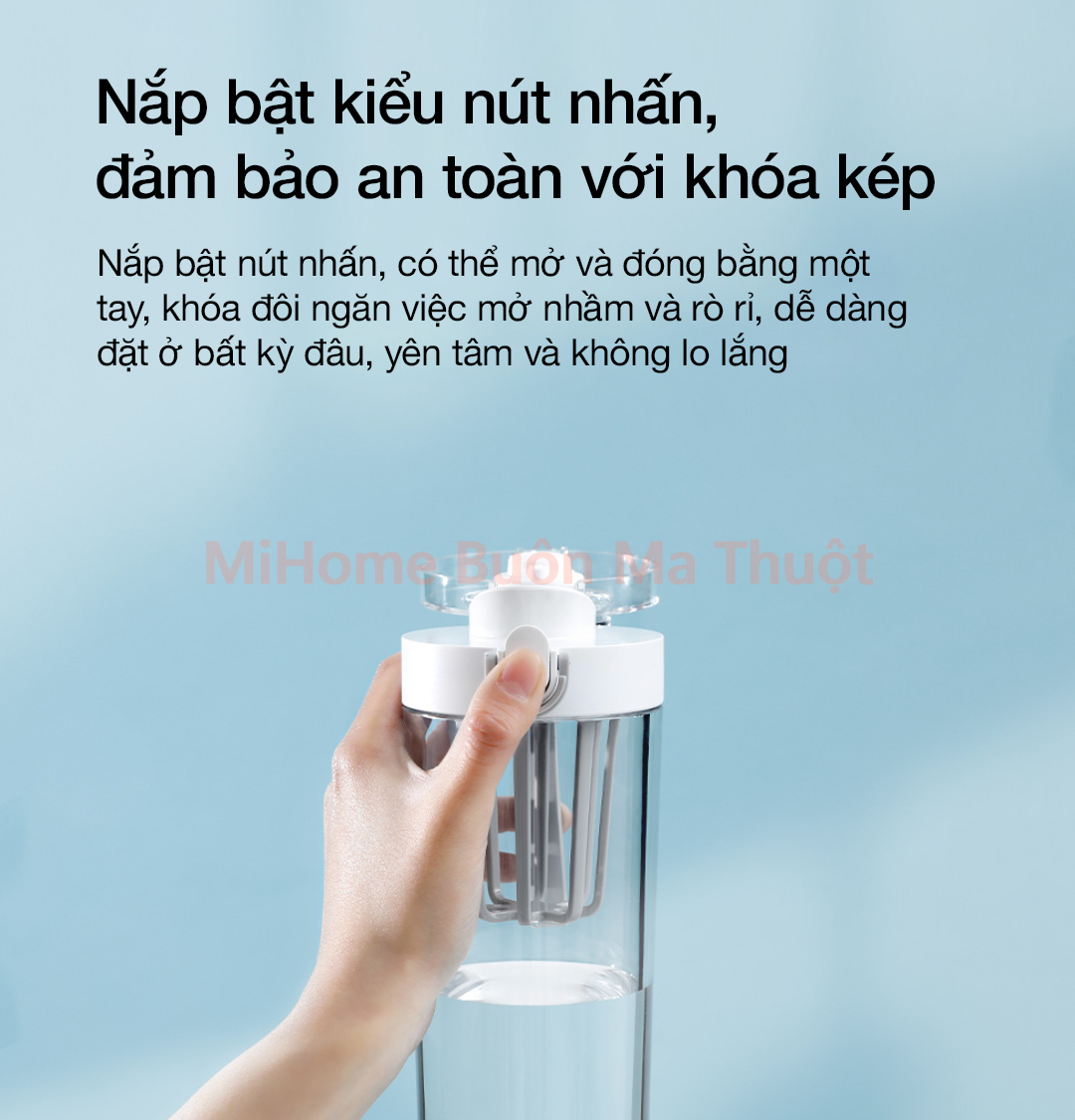 Bình nước Xiaomi Tritan 600ml SJ010501X