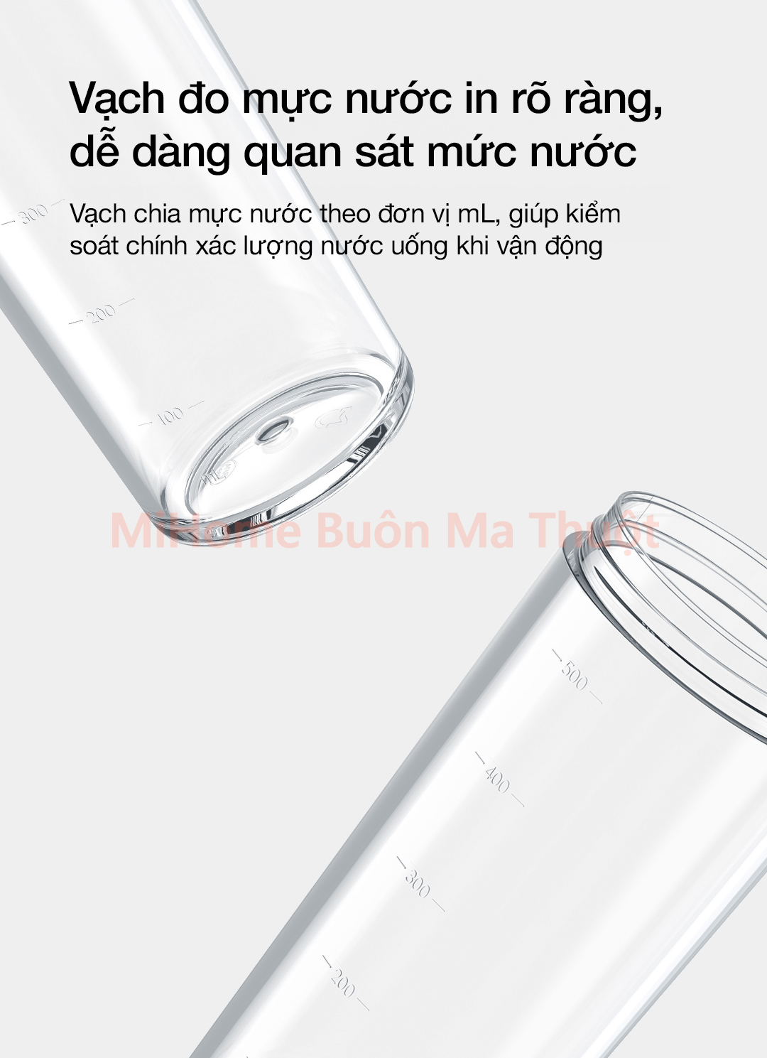 Bình nước Xiaomi Tritan 600ml SJ010501X