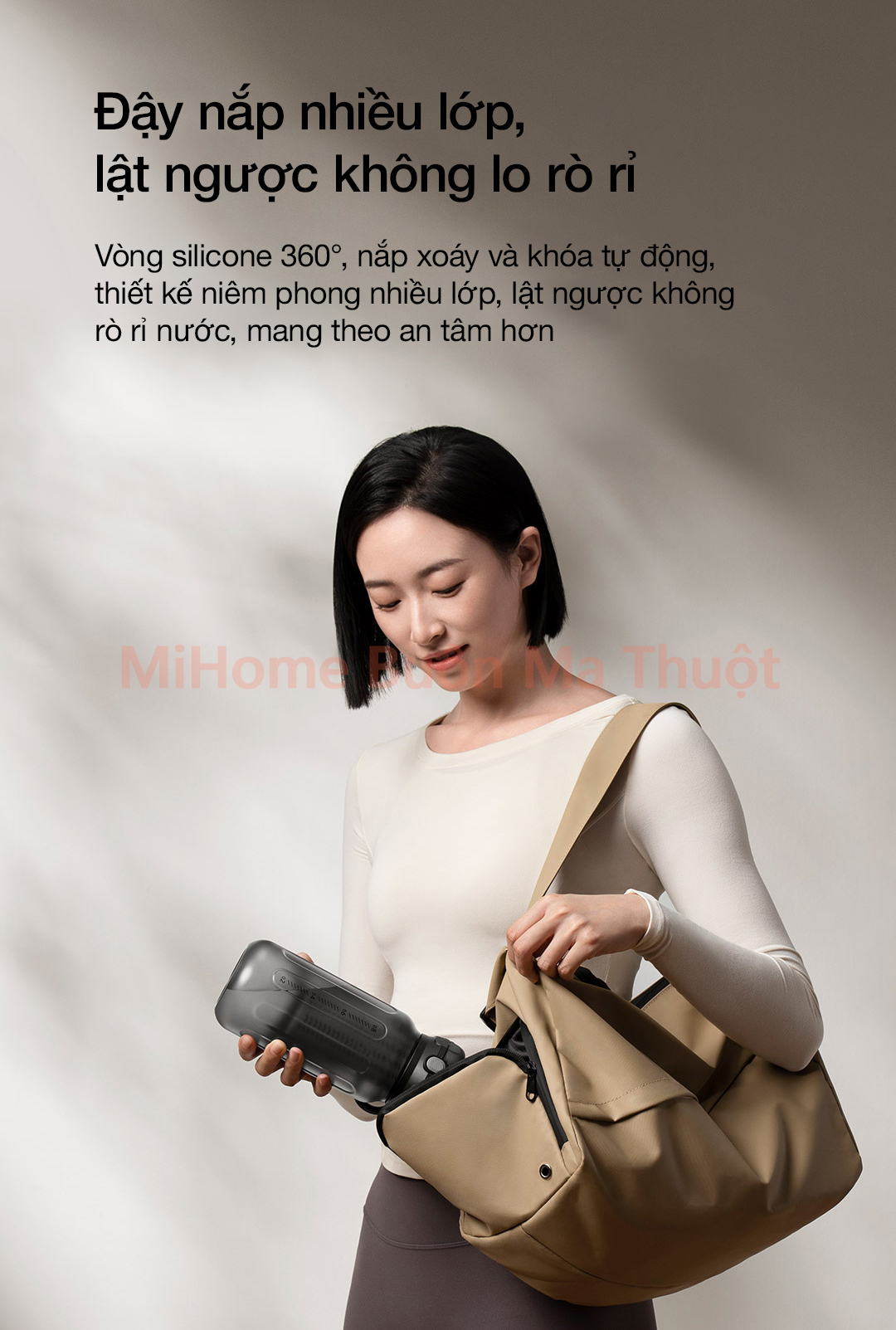 Bình nước thể thao Xiaomi Mijia 1L