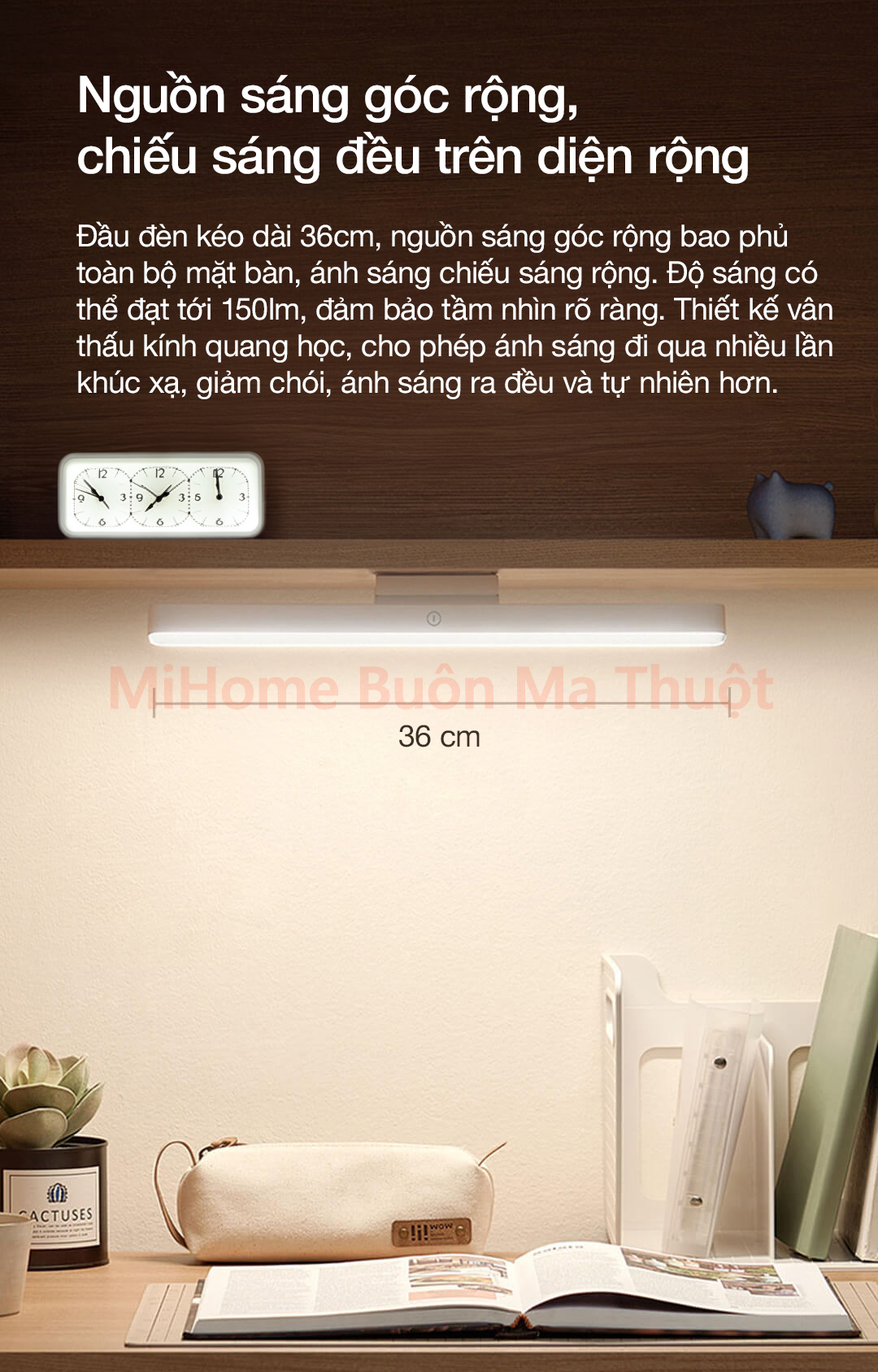 Đèn học tích điện từ tính Xiaomi Mijia