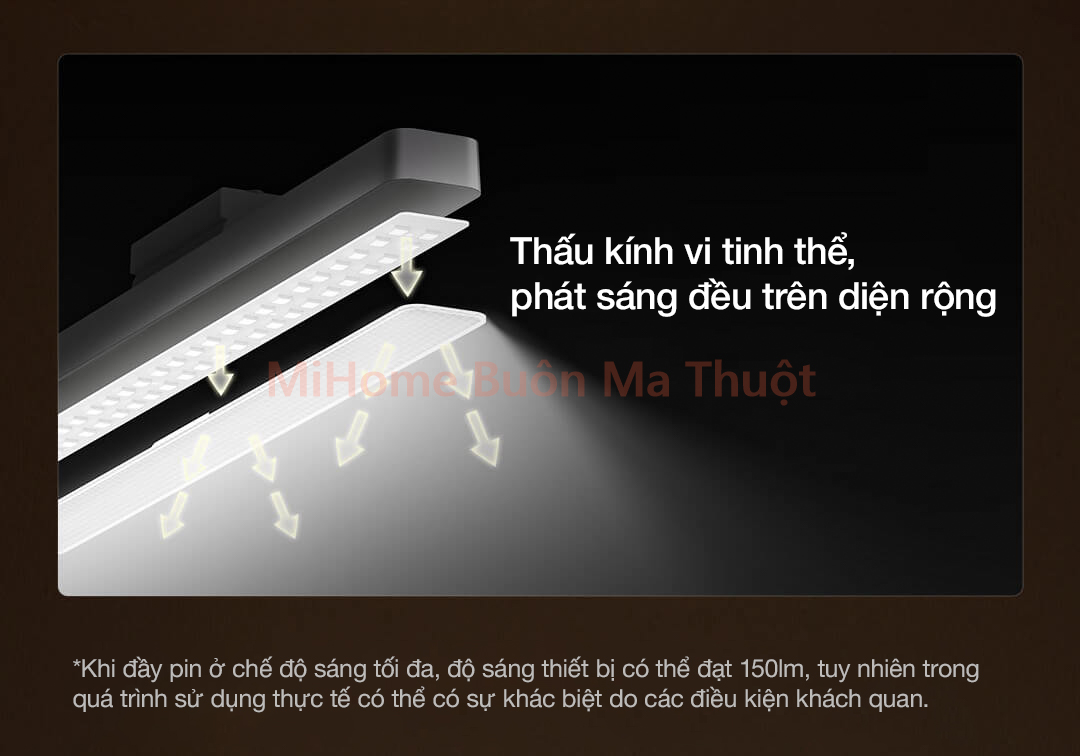 Đèn học tích điện từ tính Xiaomi Mijia