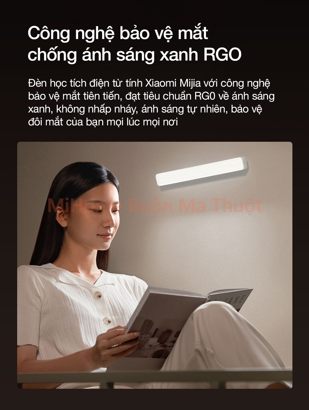 Đèn học tích điện từ tính Xiaomi Mijia