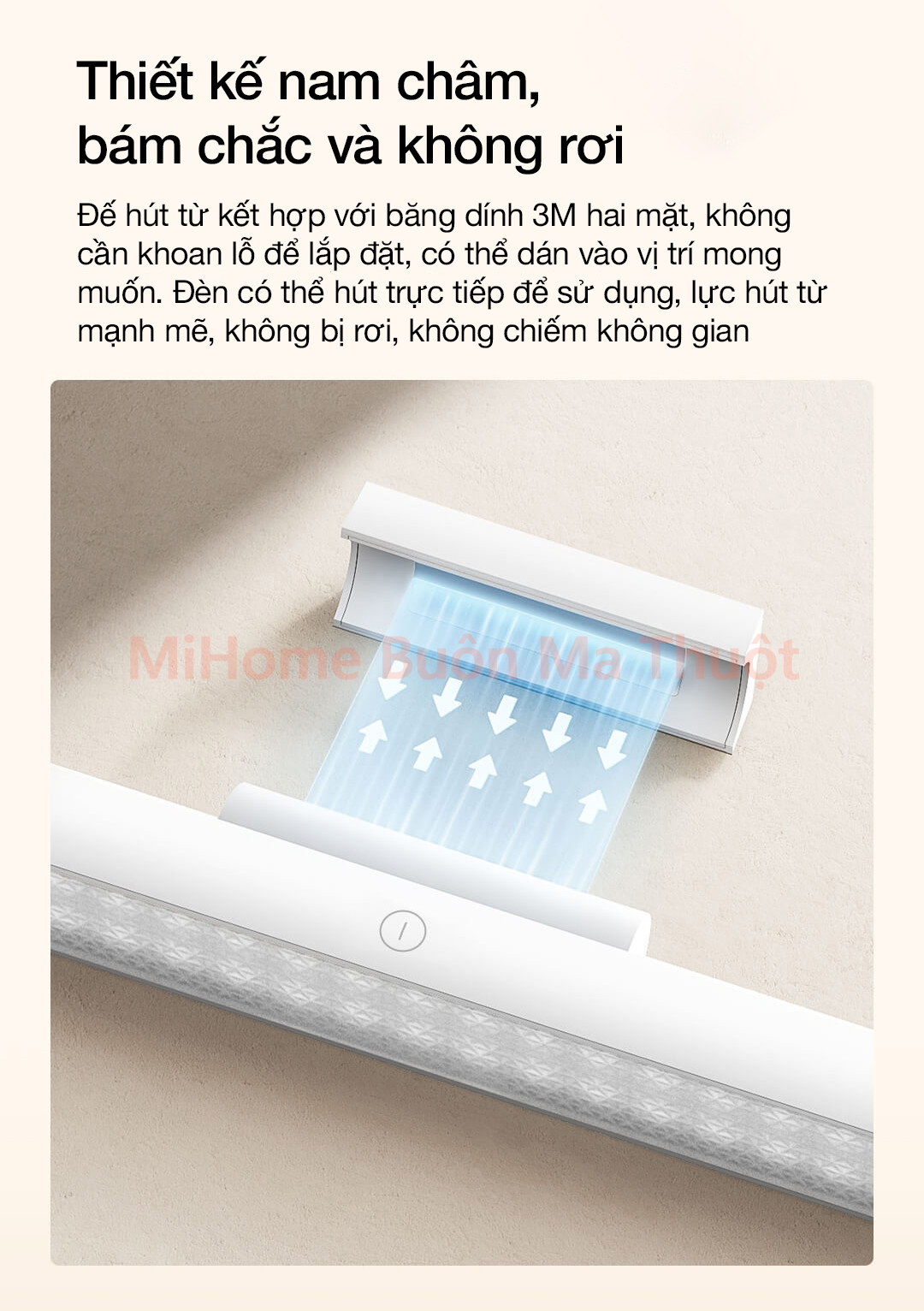 Đèn học tích điện từ tính Xiaomi Mijia