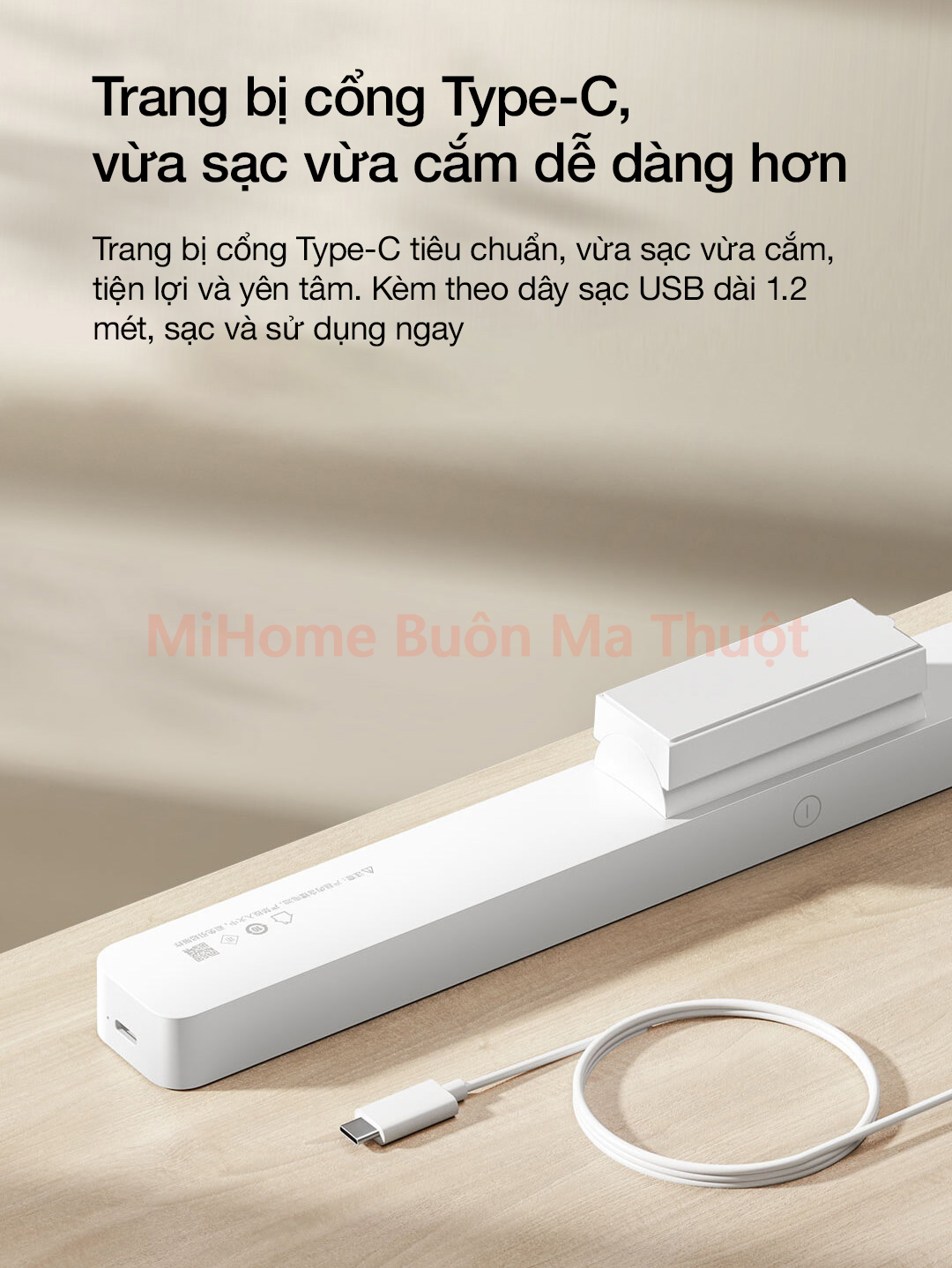 Đèn học tích điện từ tính Xiaomi Mijia