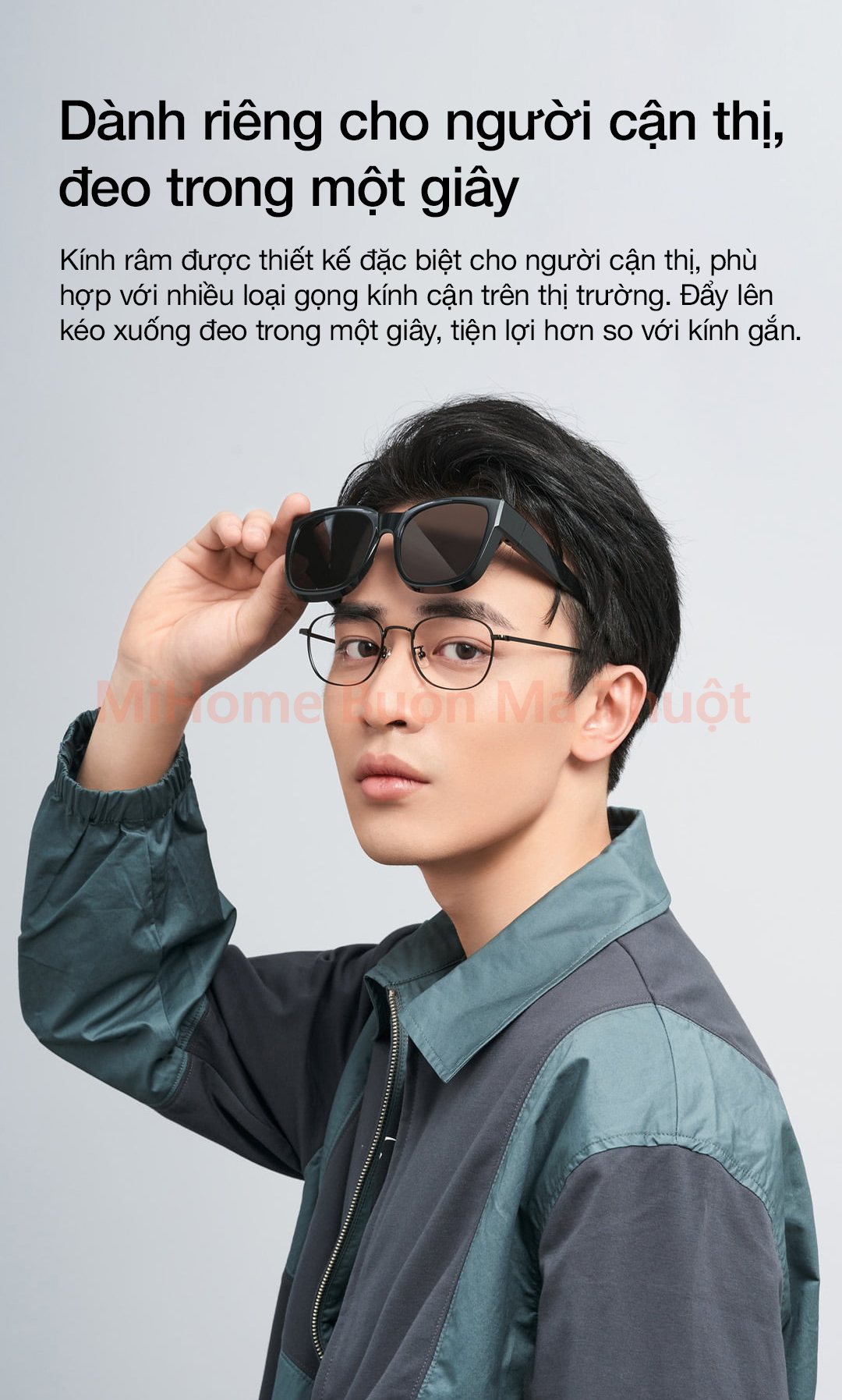 Kính râm phân cực Xiaomi Mijia cho người cận thị