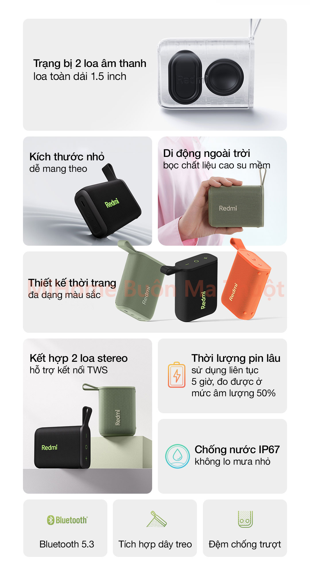 Loa Bluetooth Xiaomi Redmi 4W