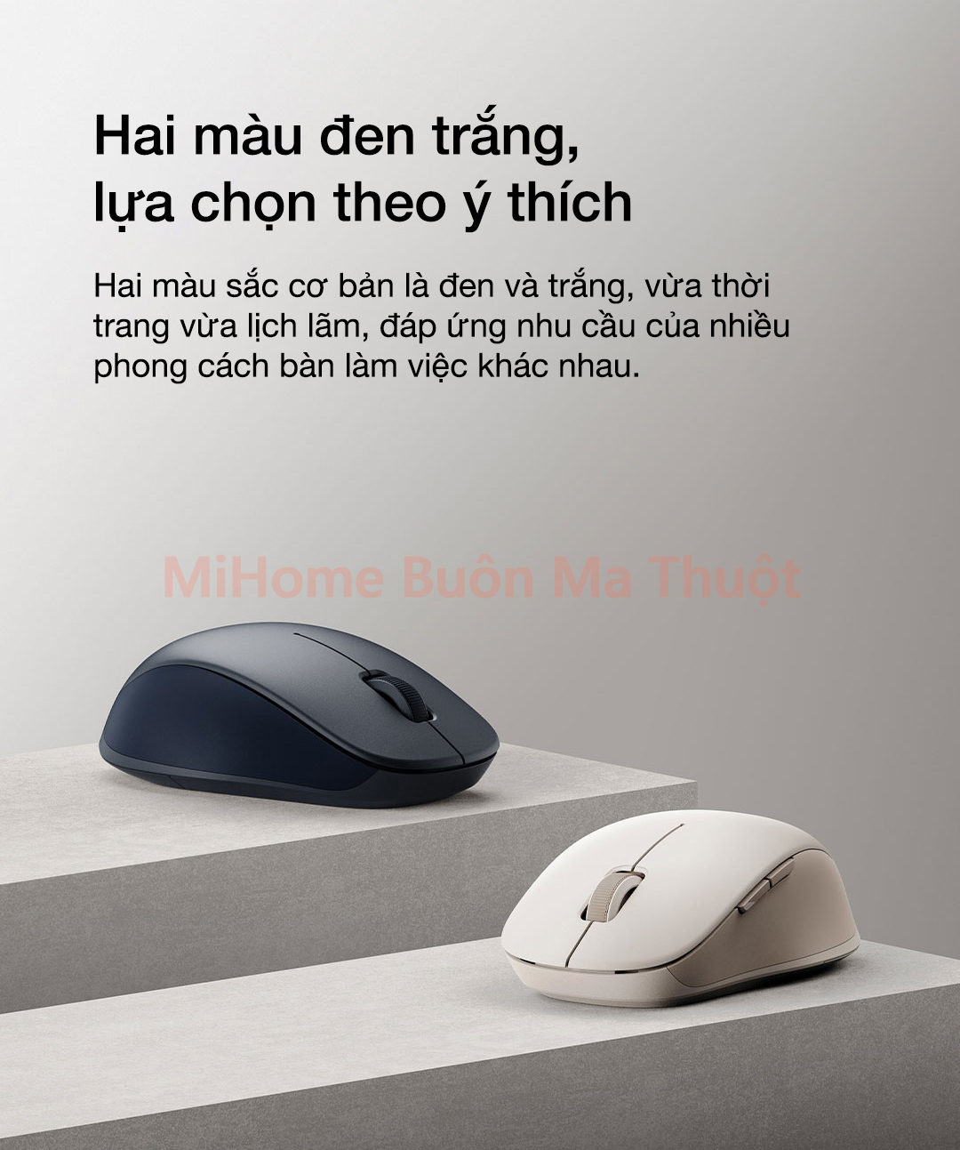 Chuột không dây Xiaomi Wireless Dual-mode Gen 2