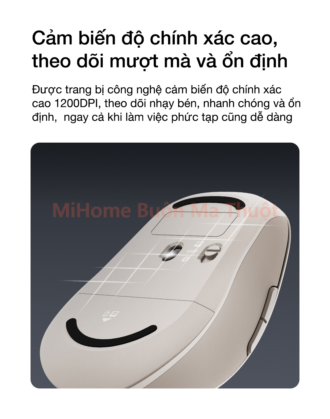 Chuột không dây Xiaomi Wireless Dual-mode Gen 2