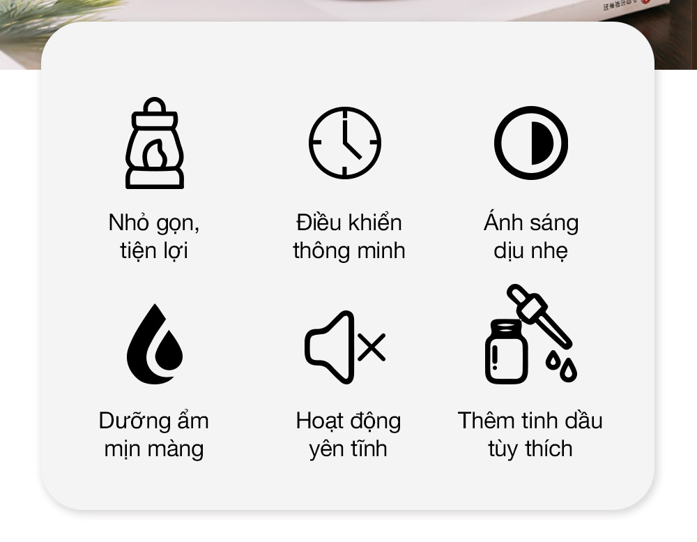 Máy xông tinh dầu DQ702