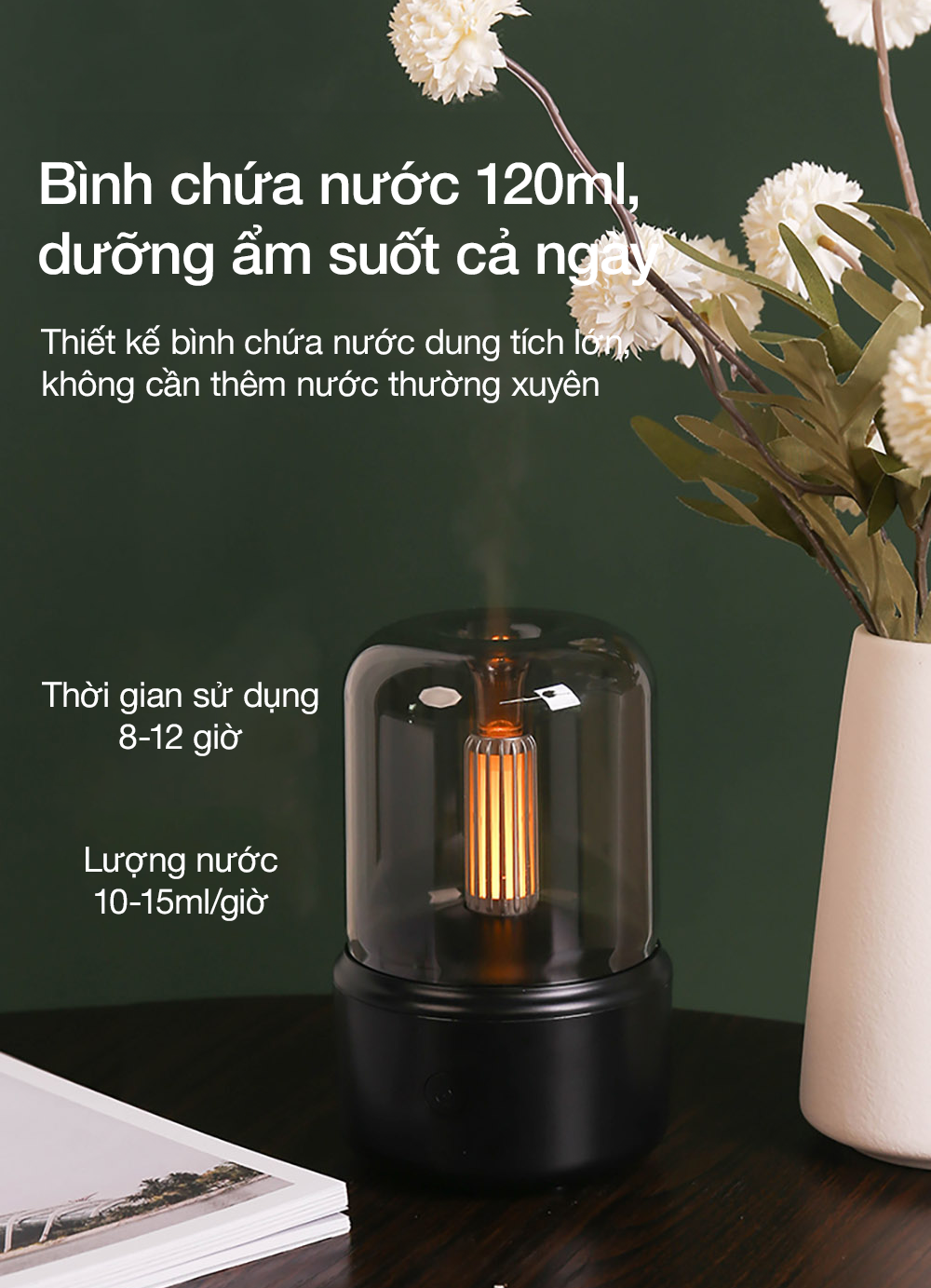 Máy xông tinh dầu DQ702