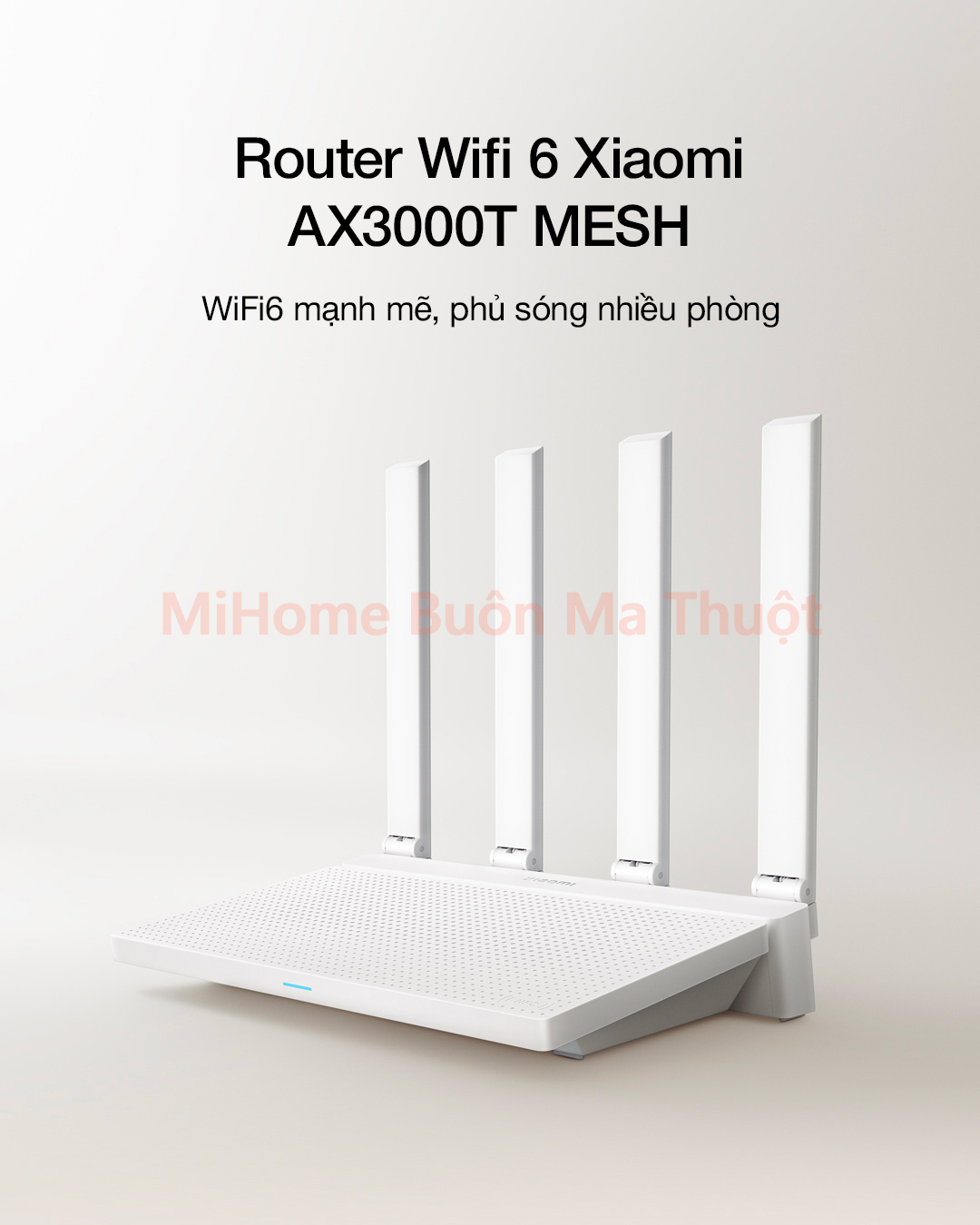 Router Wifi 6 Xiaomi AX3000T MESH