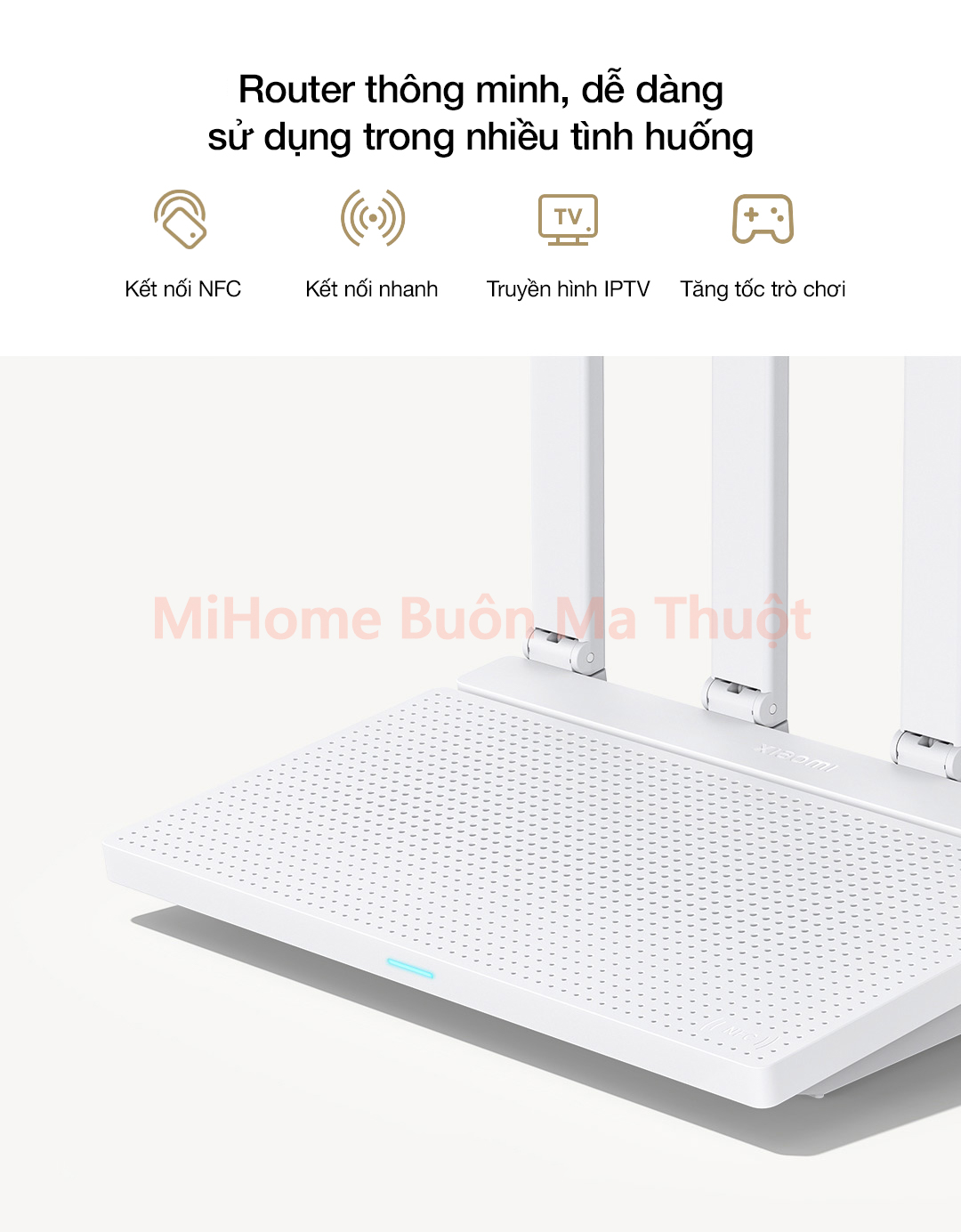 Router Wifi 6 Xiaomi AX3000T MESH