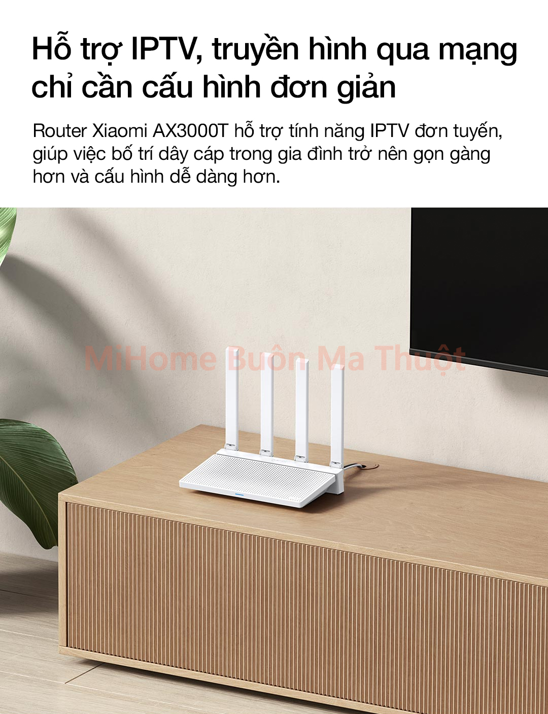 Router Wifi 6 Xiaomi AX3000T MESH