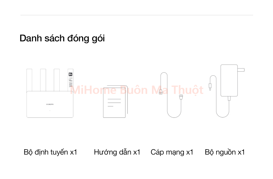 Router Wifi 7 Xiaomi BE3600 MESH