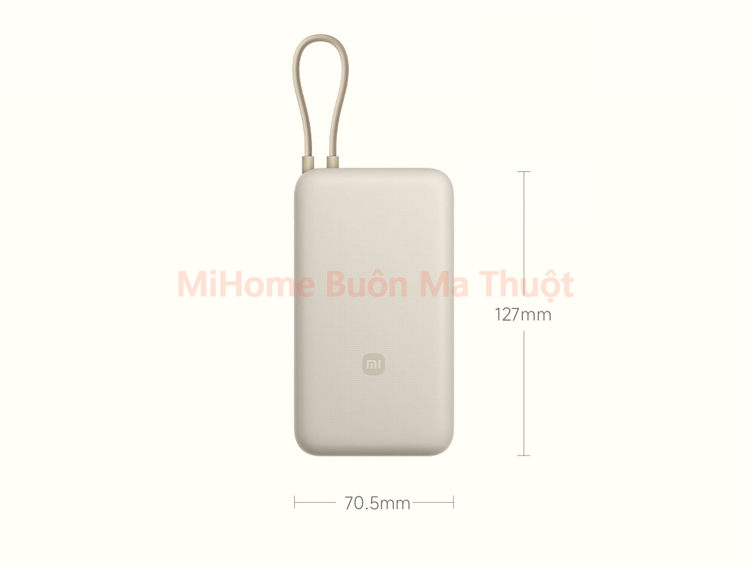 Pin sạc dự phòng 20000mAh Xiaomi PB2030MI 33W
