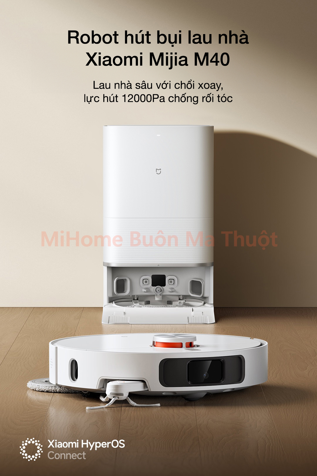 Robot hút bụi lau nhà Xiaomi Mijia M40
