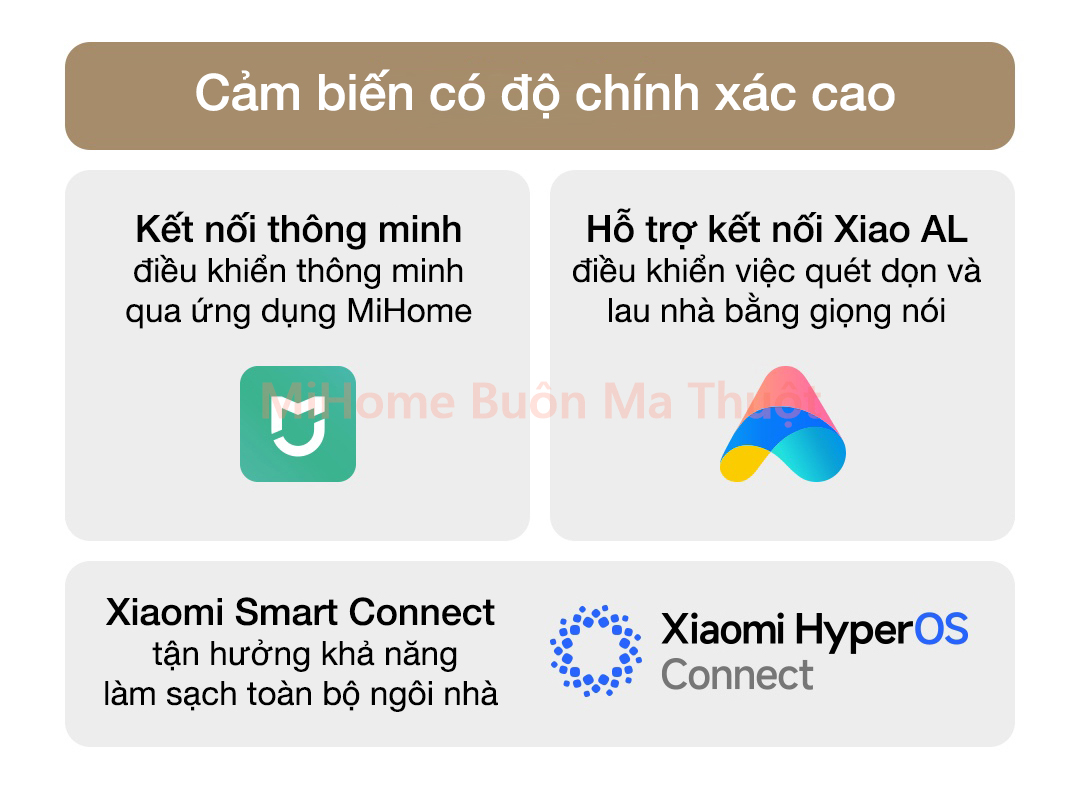 Robot hút bụi lau nhà Xiaomi Mijia M40
