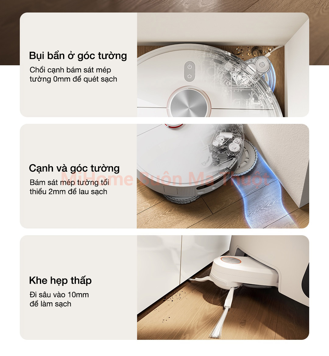 Robot hút bụi lau nhà Xiaomi Mijia M40
