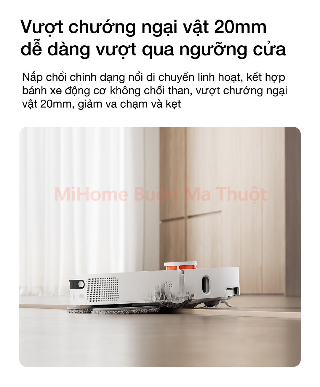 Robot hút bụi lau nhà Xiaomi Mijia M40