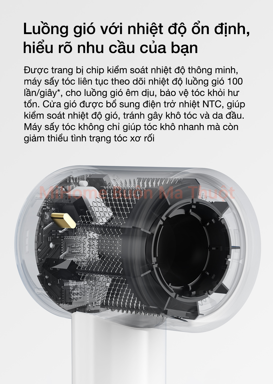 Máy sấy tóc ion âm Xiaomi Mijia H501SE