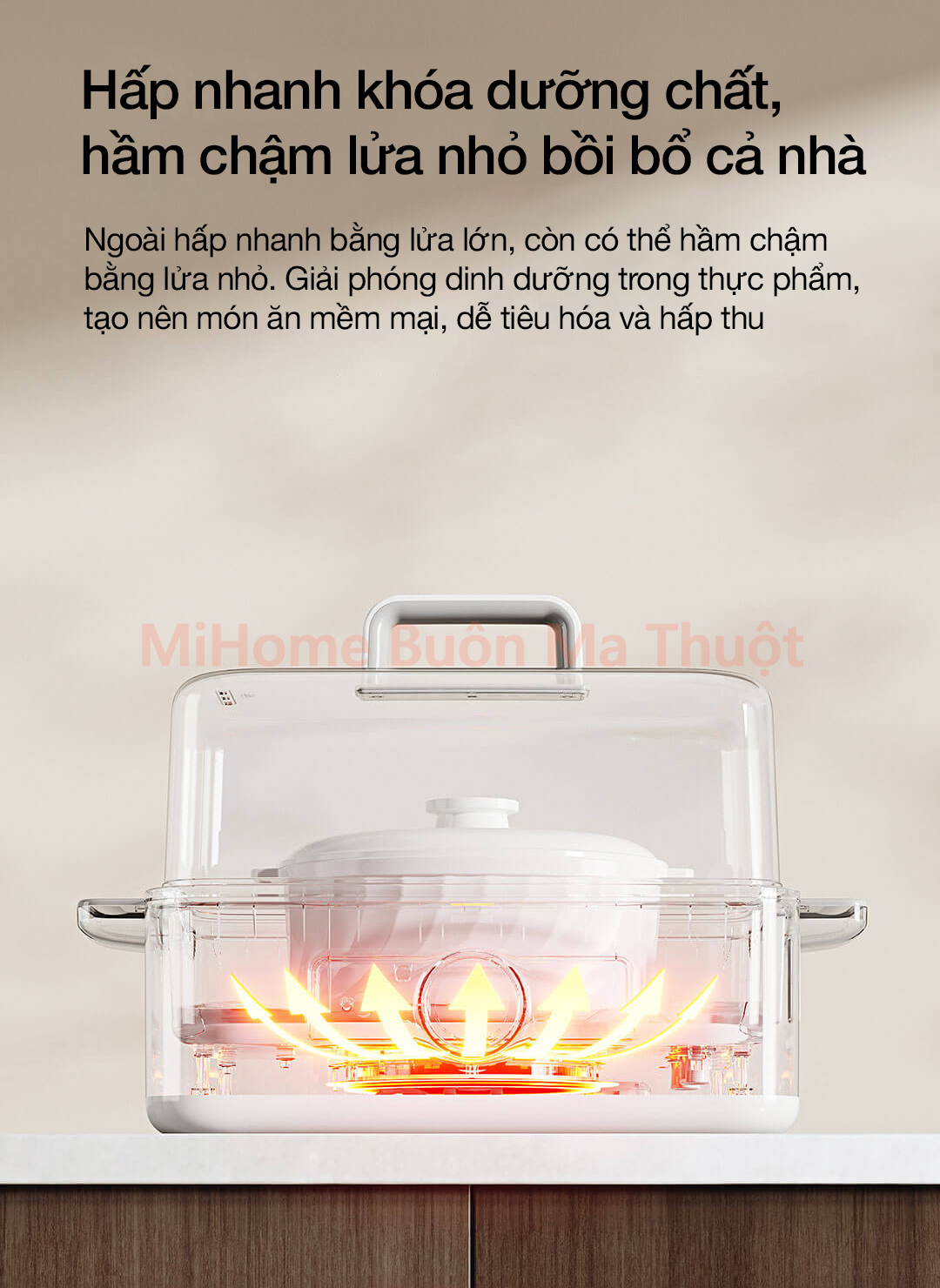 Nồi hấp điện đa năng Mijia N1 12L MES01