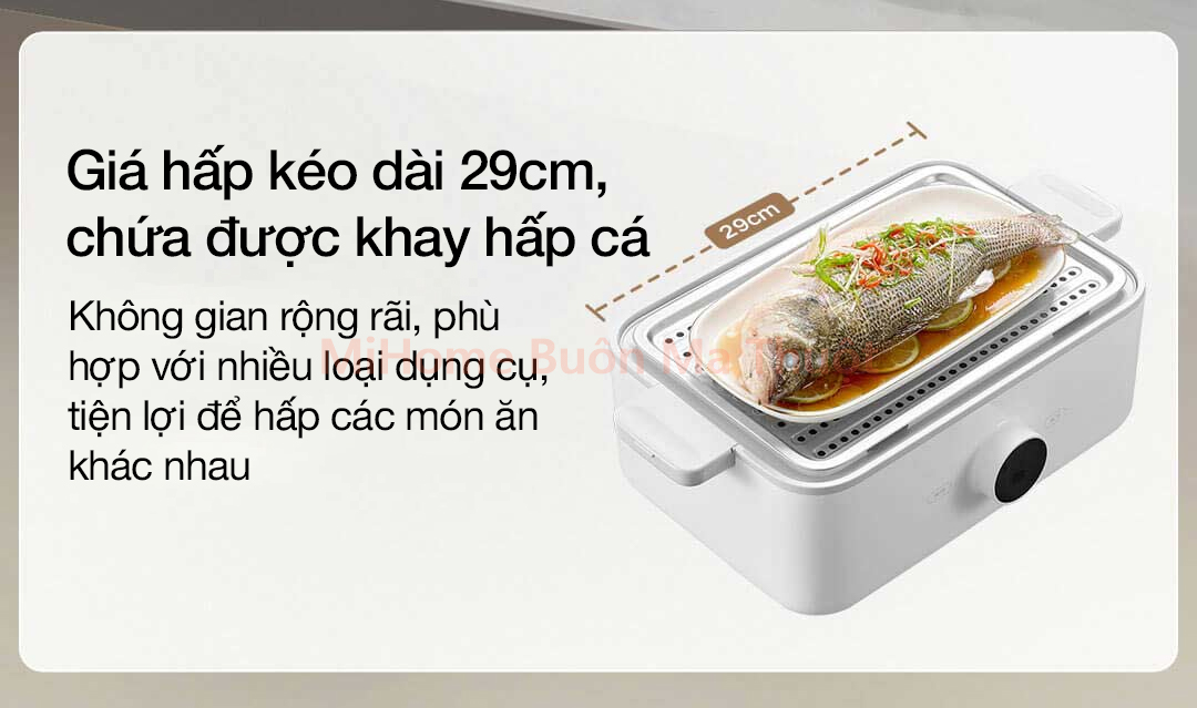 Nồi hấp điện đa năng Mijia N1 12L MES01