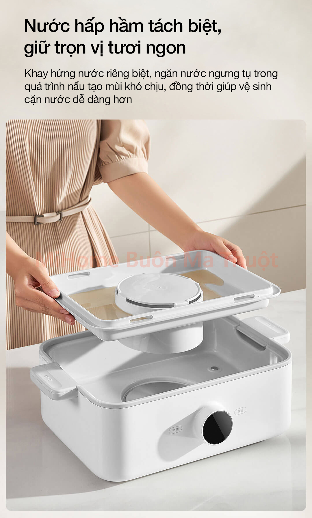 Nồi hấp điện đa năng Mijia N1 12L MES01