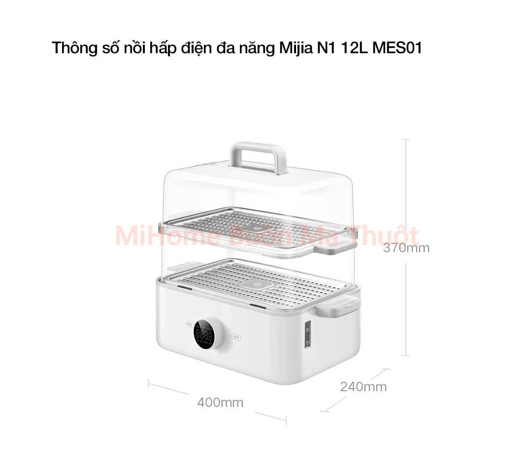 Nồi hấp điện đa năng Mijia N1 12L MES01